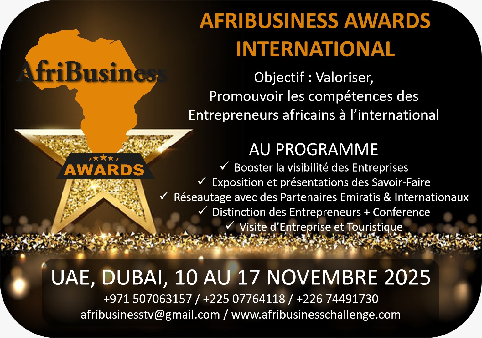 AFRIBUSINESS AWARDS INTERNATIONAL